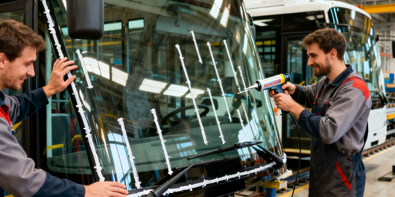 客車擋風(fēng)玻璃漏水用什么膠 客車擋風(fēng)玻璃漏水用什么膠